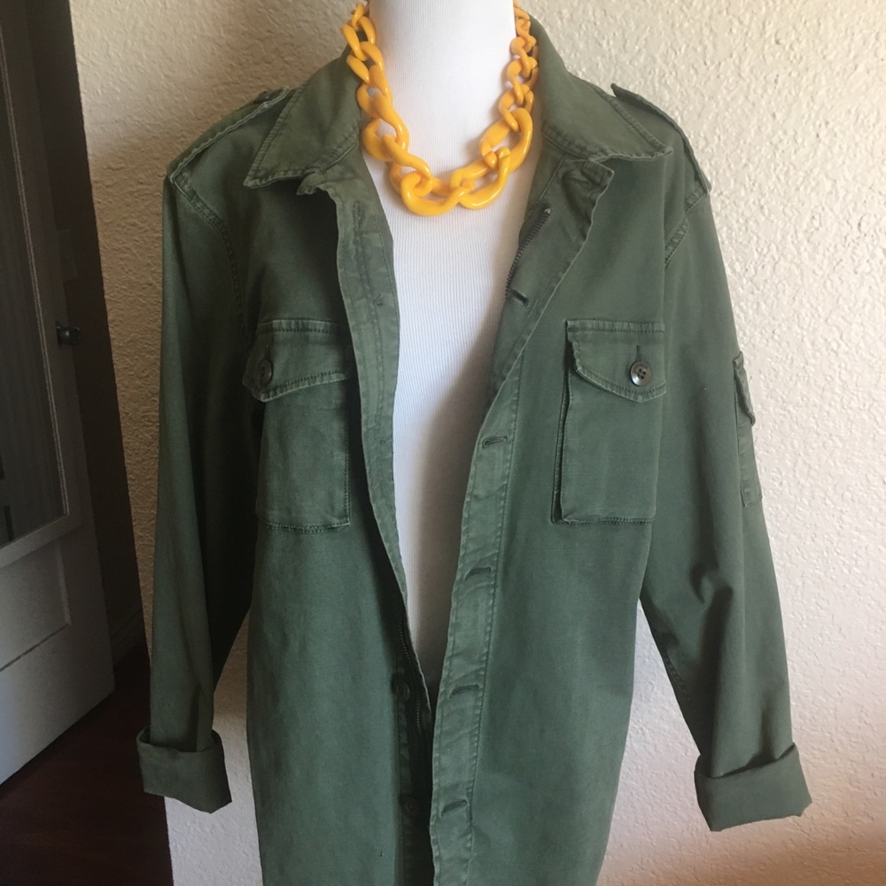 Gramacci Olive Green Utilty Jacket.